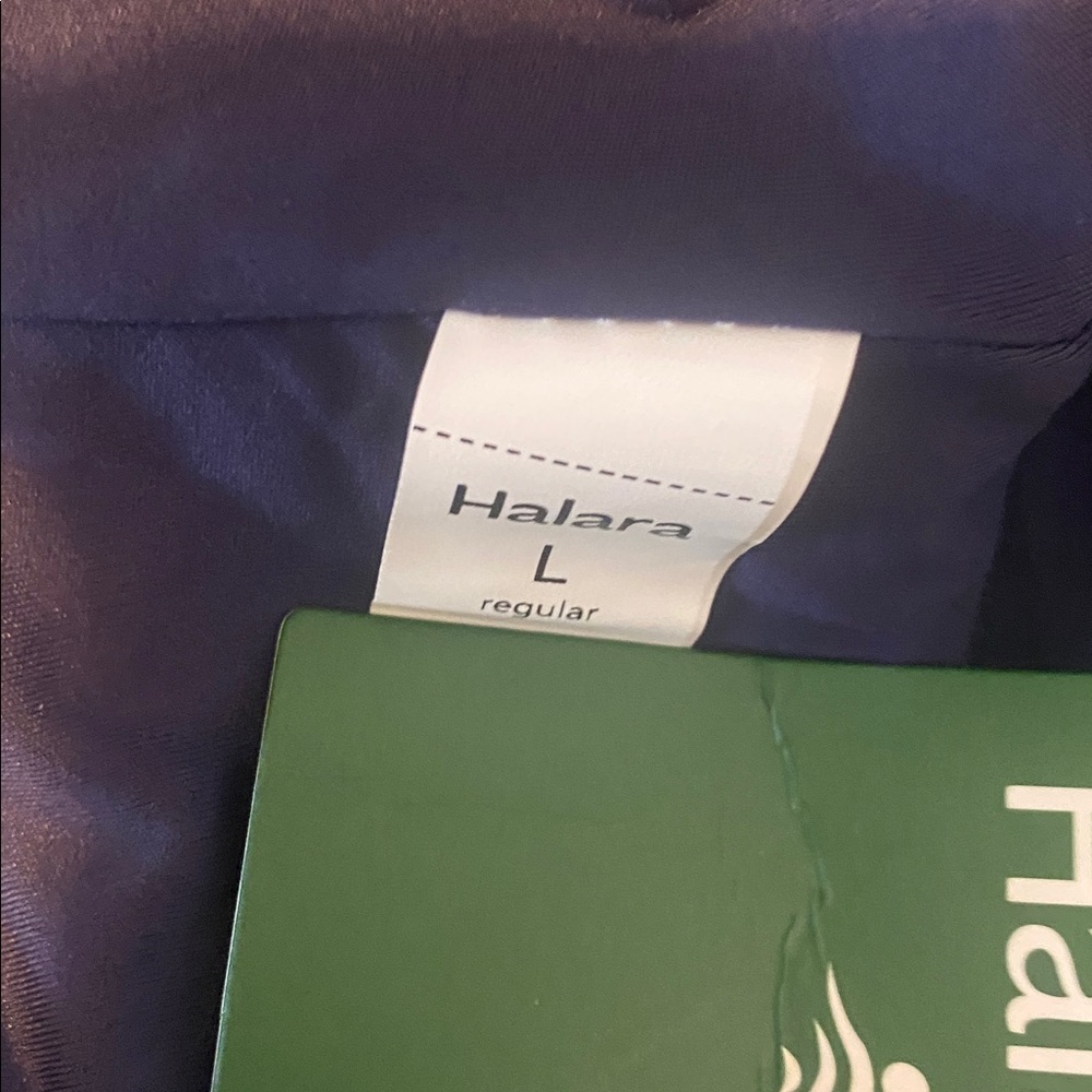 LARGE    HALARA BACKLESS SIDE INVISIBLE ZIPPER WIDE LEG JUMPSUIT - Picture 10 of 10